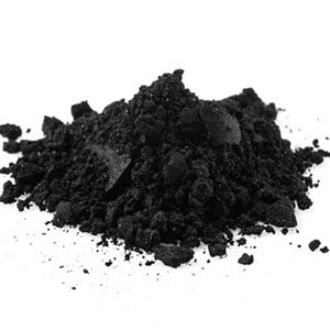 charcoal shavings