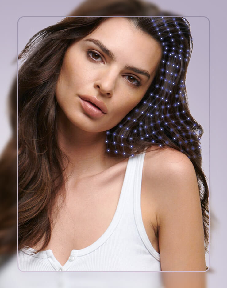 Emily Ratajkowski for Kerastase Hair Diagnostic