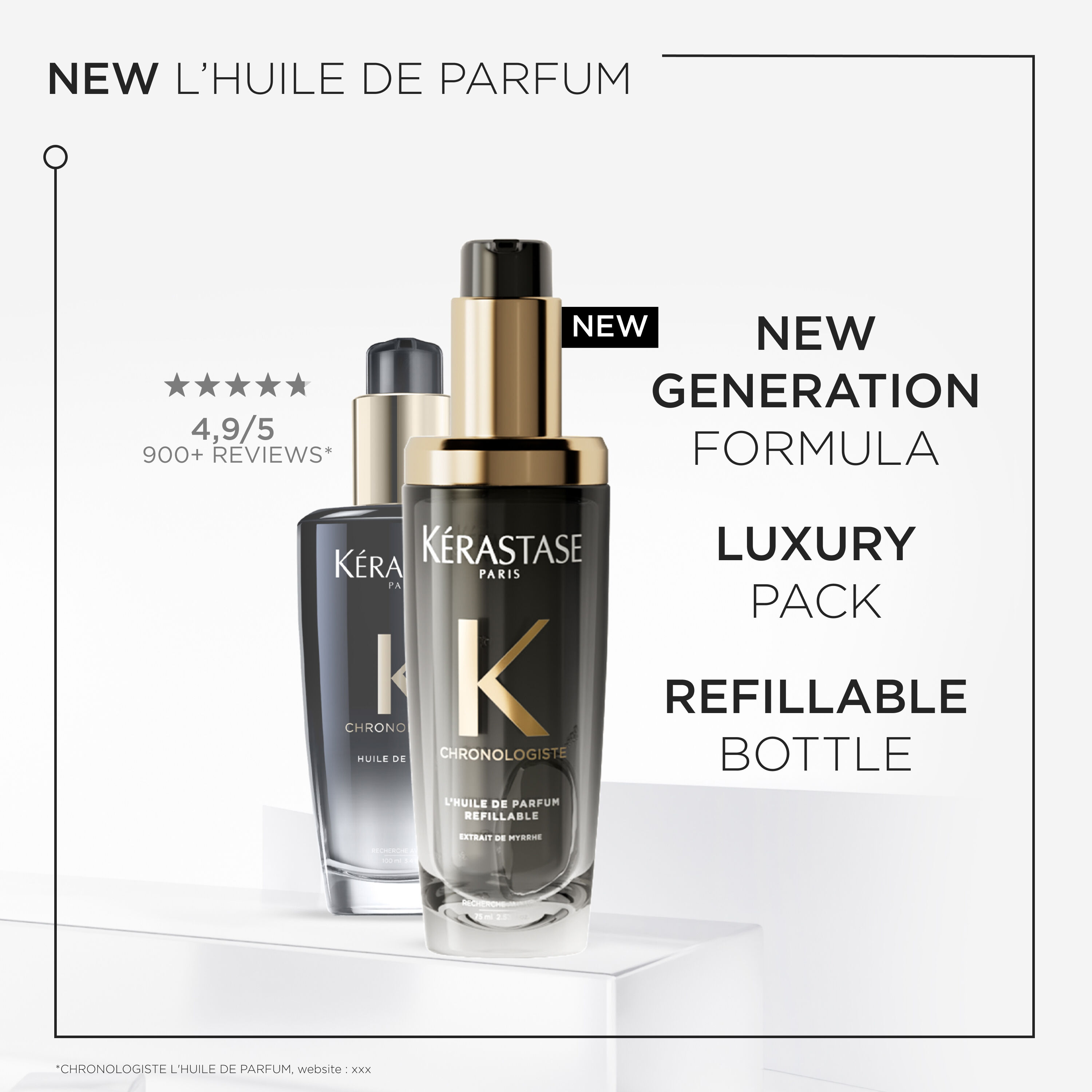 Chronologiste L'Huile Refillable Hair Oil